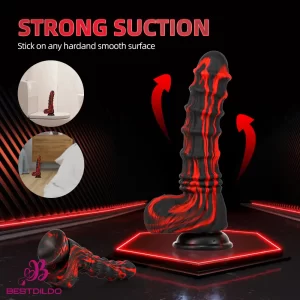 8.27in 9.45in 10.83in Silicone Soft Big Animal Horse Odd Plus Size Dildo