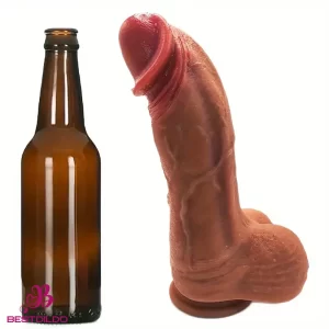 10.4in Realistic Curved Thick Big G-Spot Stimulator Dildo For Adult Clit Toy