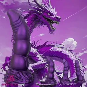 7.87in 8.1in 9.25in Animal Dragon Monster Silicone Flexible Dildo For Vagina