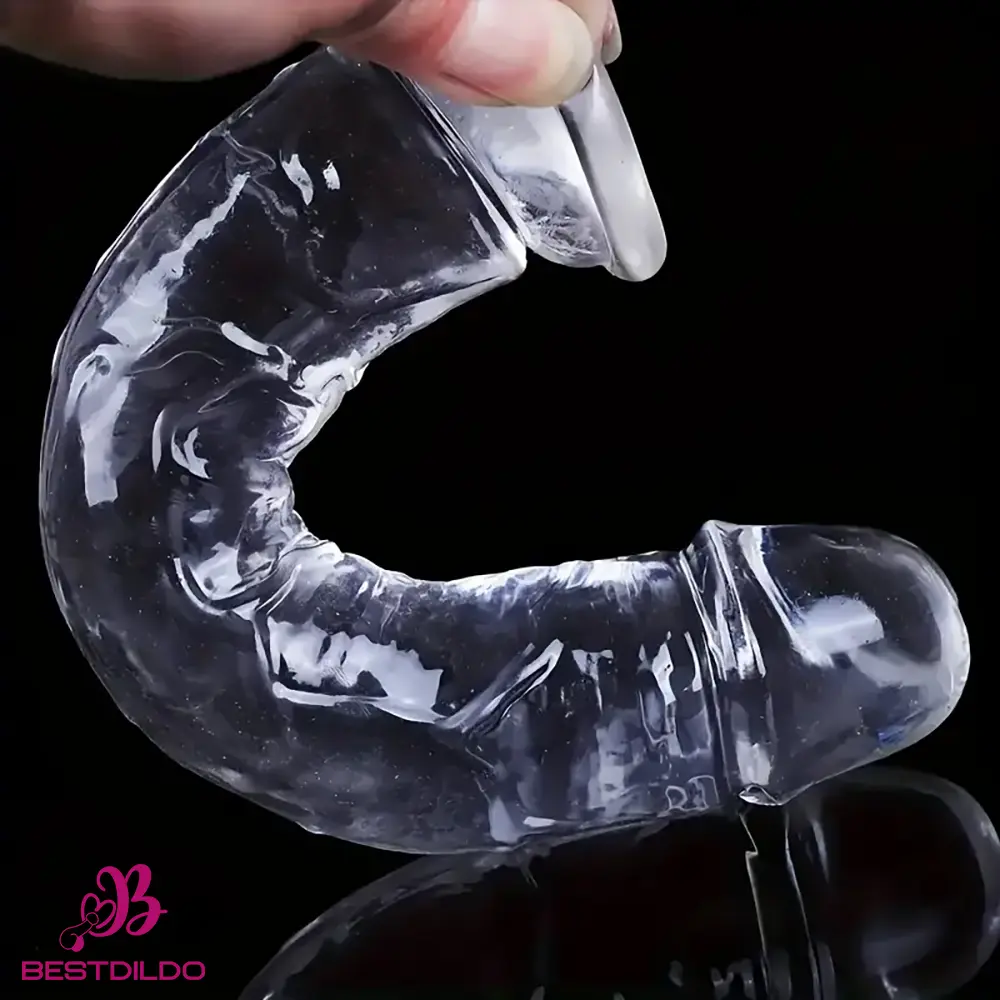 realdildos1 6.3in 7.1in 7.7in 8.5in 9.8in 12in Realistic Cock Clear Dildo With Suction Cup