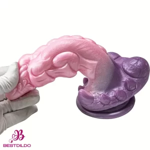 9.05in Fantasy Silicone Large Monster Anal Dildo For Anus Clit Cock