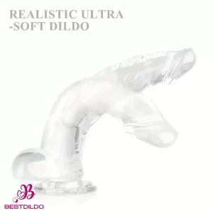Multiple Lengths Clear Dildo For Women Men Gay Lesbian Cock Pleasure