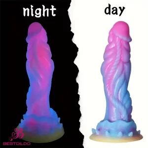 8.6in Silicone Soft Monster Dildo Big Female Masturbator For Prostate Cock