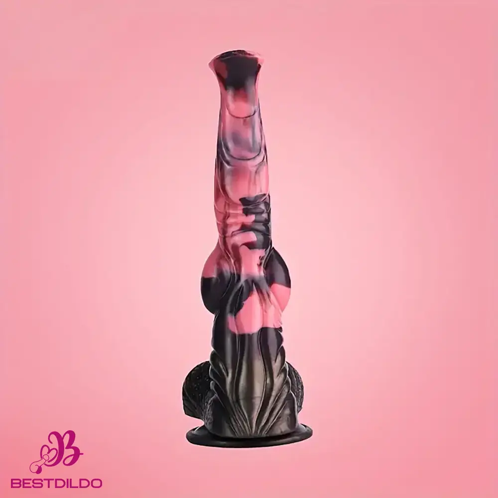 realdildos10 11in 9.8in 11.2in 9.8in Soft Silicone Fantasy Large Horse Flexible Dildo