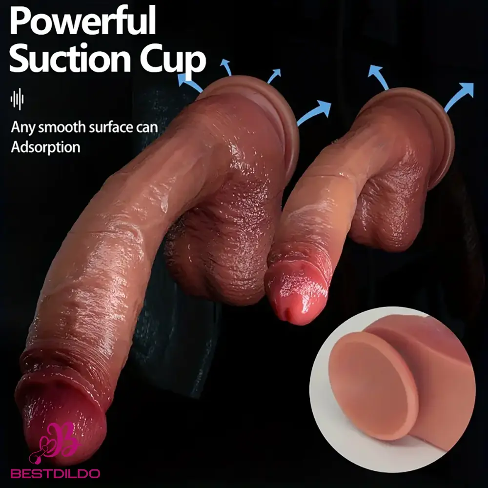 realdildos10 9.05in 10.43in 11.02in 12.2in 13.58in Soft Silicone Large Adult Sex Toy Dildo