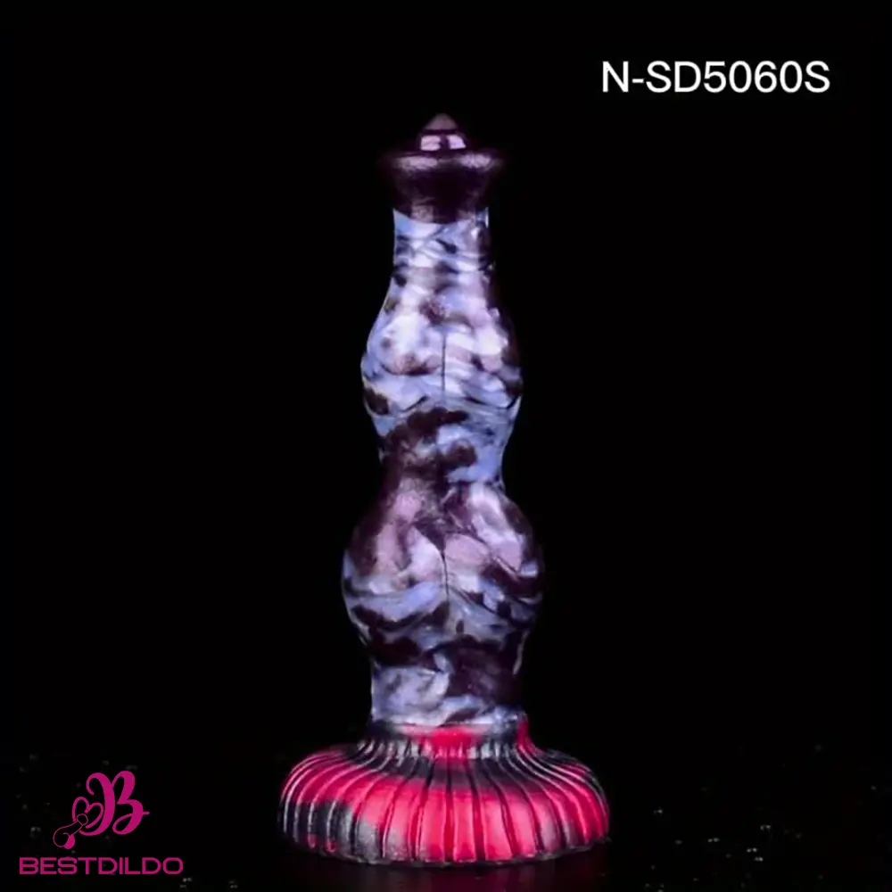 realdildos11 7.87in 7.99in 9.25in Soft Silicone Dog Dildo For Vagina Pleasure
