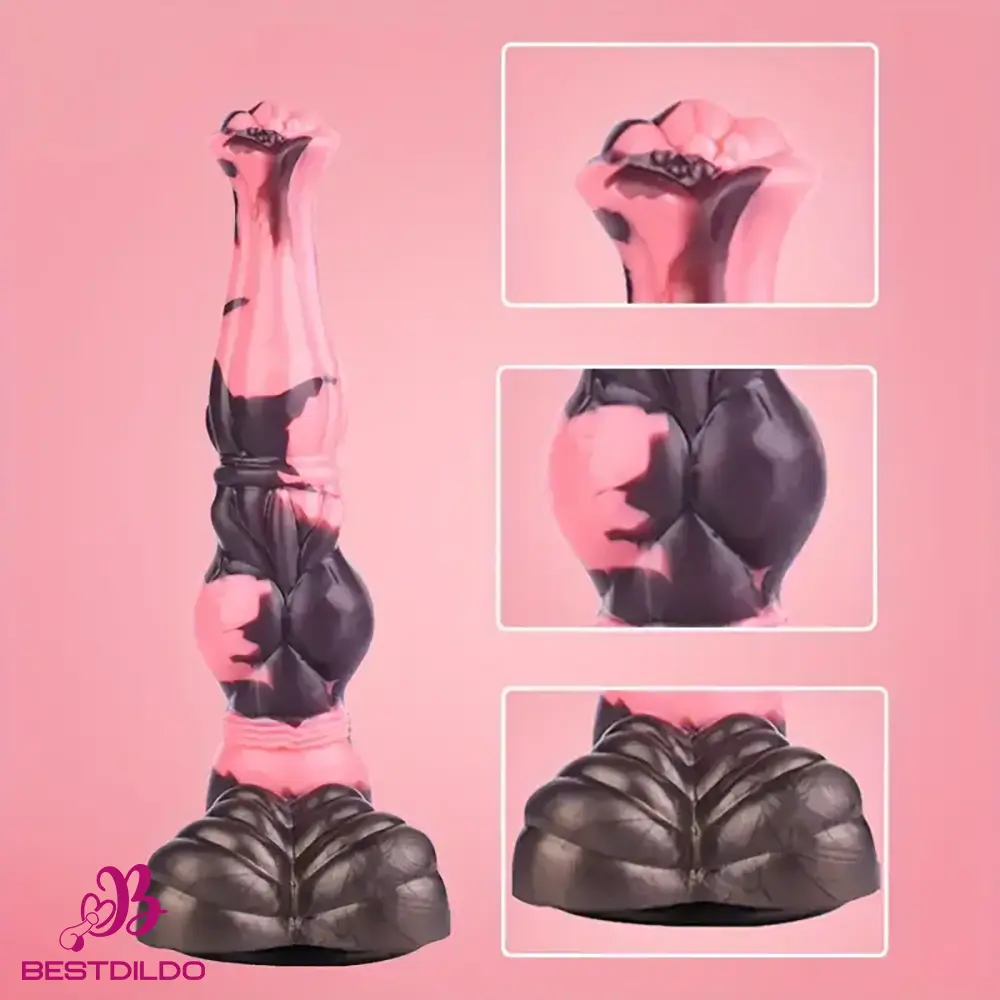realdildos14 11in 9.8in 11.2in 9.8in Soft Silicone Fantasy Large Horse Flexible Dildo