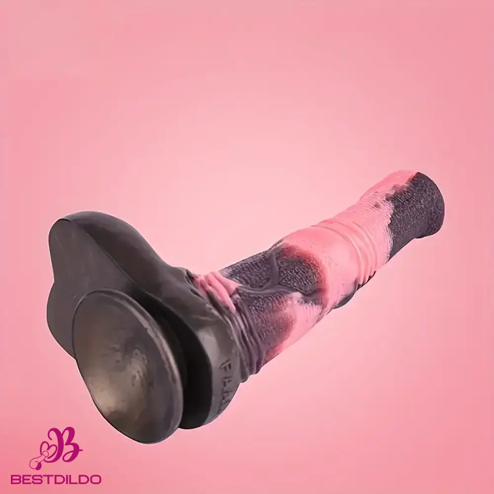realdildos17 11in 9.8in 11.2in 9.8in Soft Silicone Fantasy Large Horse Flexible Dildo