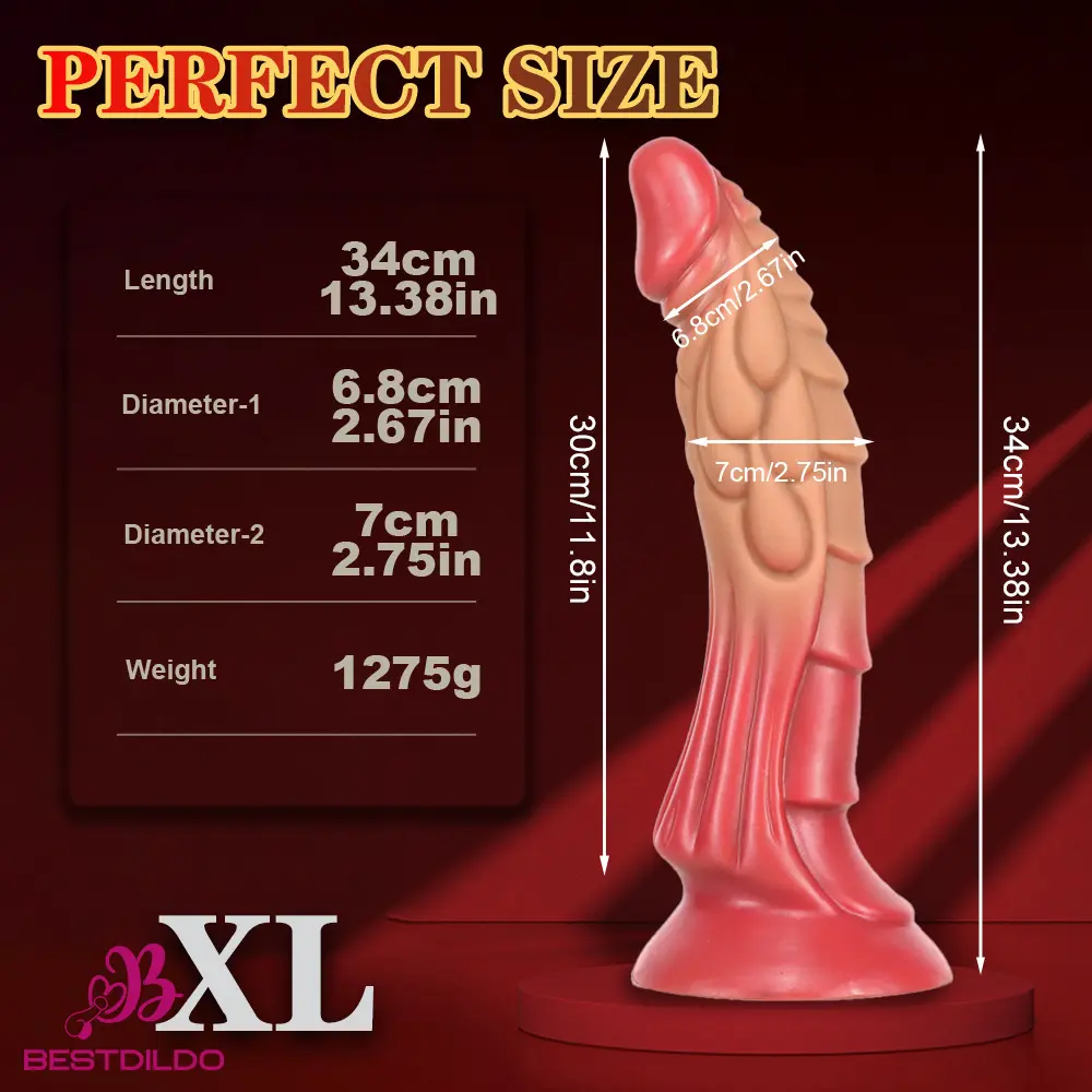 realdildos2 7.48in 9.45in 11.02in 13.38in Big Dragon Fantasy Silicone Soft Monster Dildo