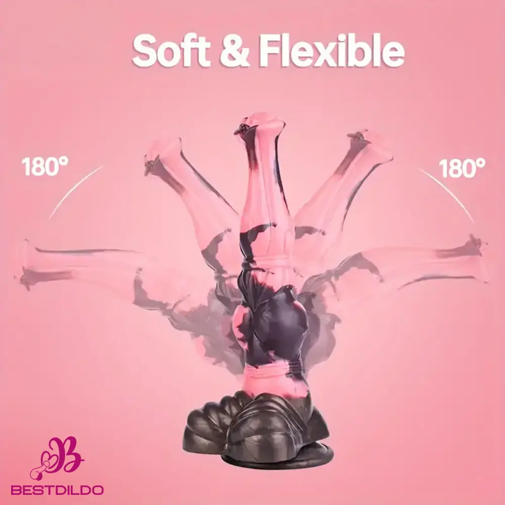 realdildos2 11in 9.8in 11.2in 9.8in Soft Silicone Fantasy Large Horse Flexible Dildo