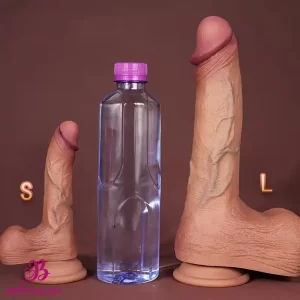 6.1in 7.87in 10.24in Realistic Liquid Silicone Soft Dildo For Privacy Shipping
