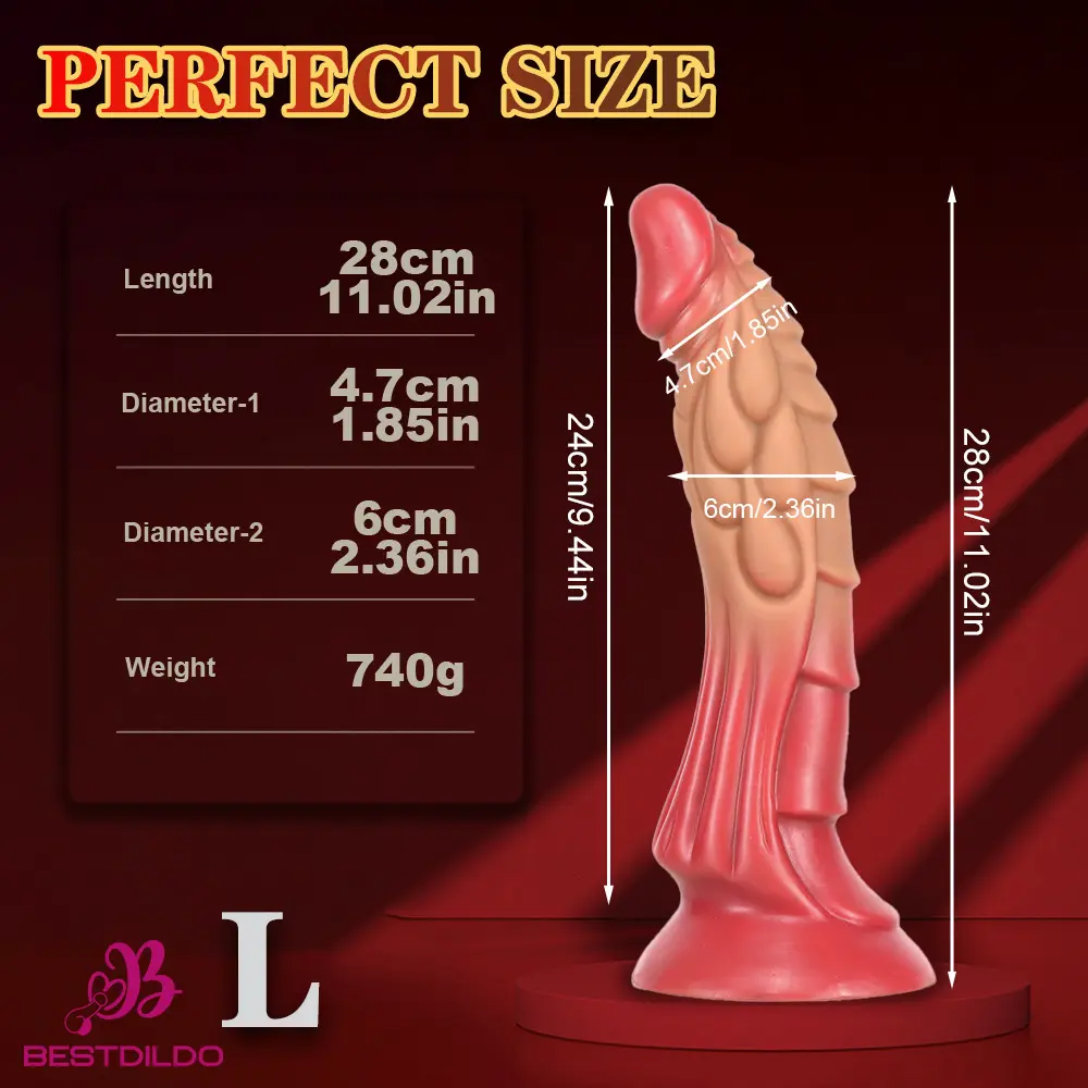 realdildos3 7.48in 9.45in 11.02in 13.38in Big Dragon Fantasy Silicone Soft Monster Dildo