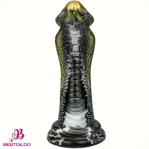 8.5in Big Silicone Soft Monster Animal Snake Dildo For Vagina Anus Sex
