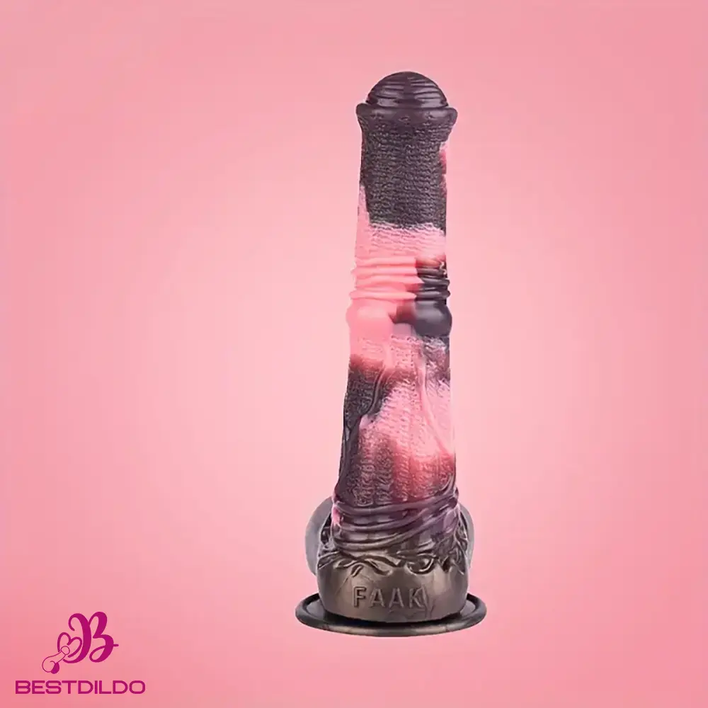 realdildos6 11in 9.8in 11.2in 9.8in Soft Silicone Fantasy Large Horse Flexible Dildo