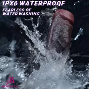 4.13in 4.92in 6.1in Real Skin-Friendly Hollow Dildo Sleeve Falling Into Toy