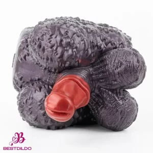 8.07in Monkey Penis Silicone Dildo Big Ass Masturbator For Sensory Play