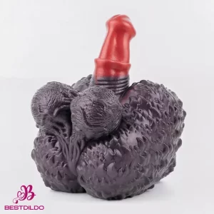 8.07in Monkey Penis Silicone Dildo Big Ass Masturbator For Sensory Play