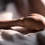 Very soft dildo bending sideways when pressure is applied